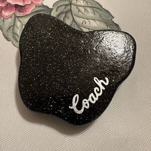 Coach butterfly shaped compact mirror